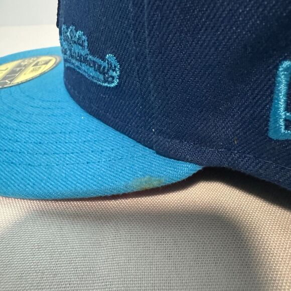 Arizona Diamondbacks Hat 7 1/4 Big League Chew Blue Pink MLB Baseball New Era - Picture 7 of 11